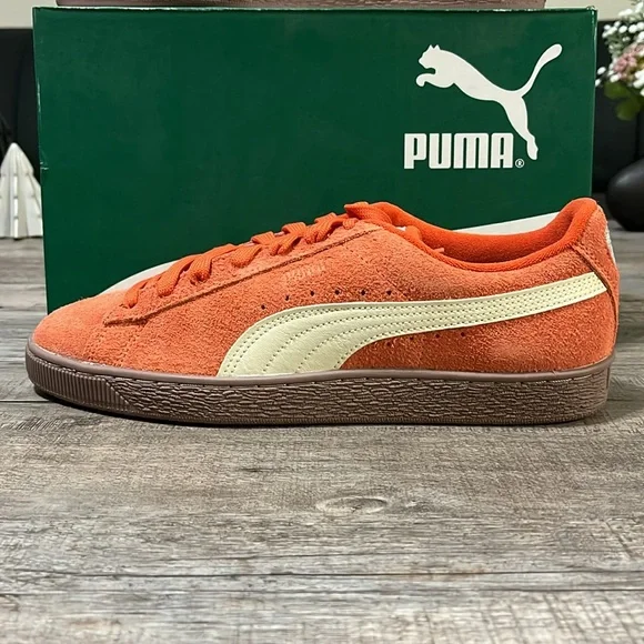 NWT PUMA Suede NT Men's Sneakers - Orange - 39405701 - Picture 3 of 12
